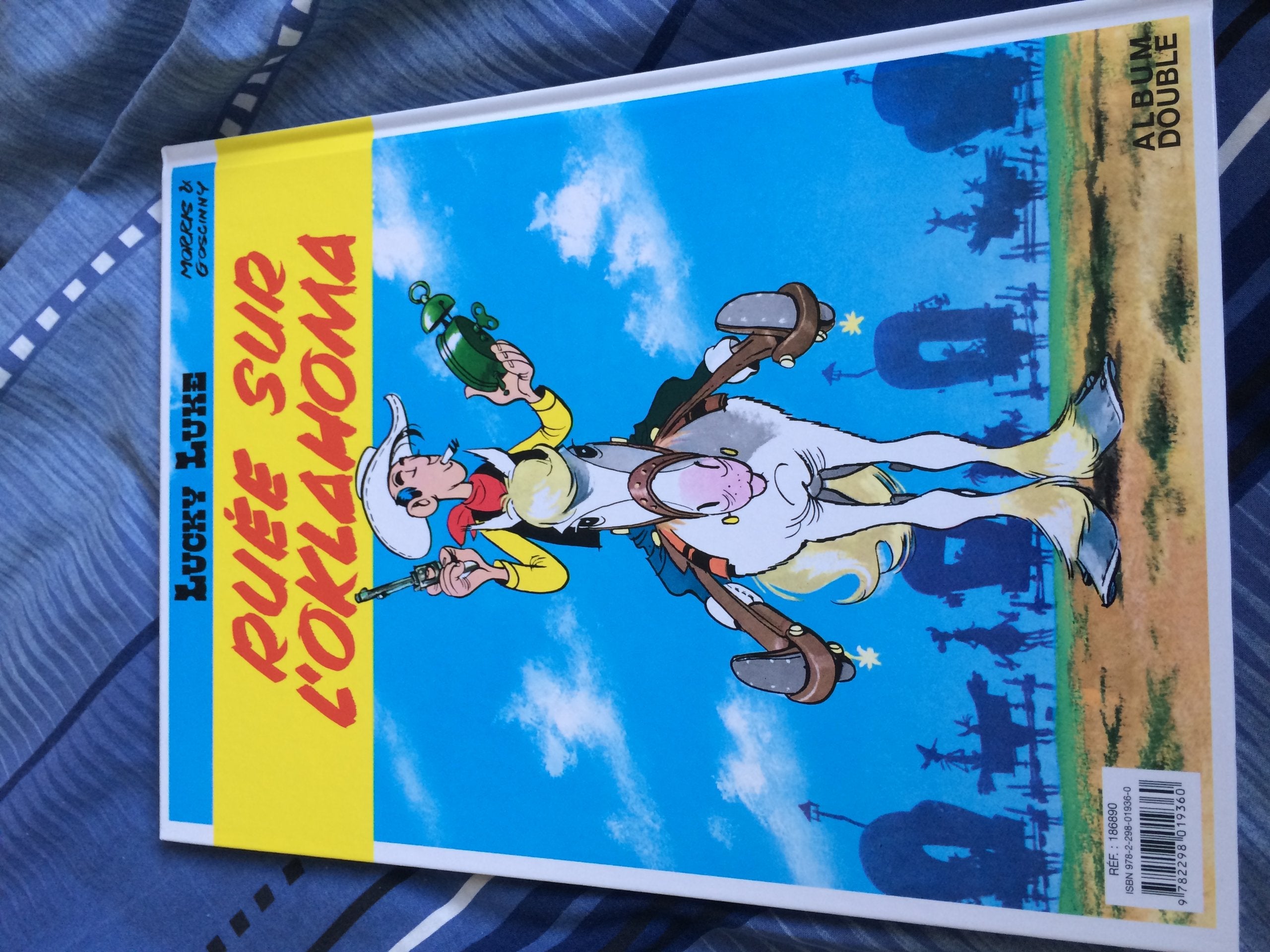 Lucky Luke mit JUGE-RUE auf dem Oklahoma cd