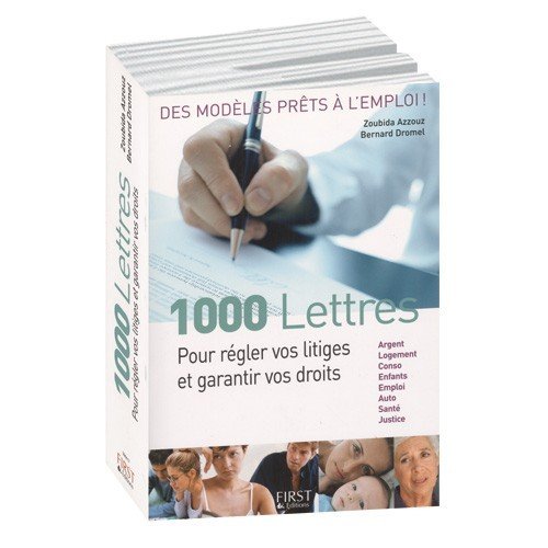 1000 Lettres pour régler vos litiges et garantir vos droits Books