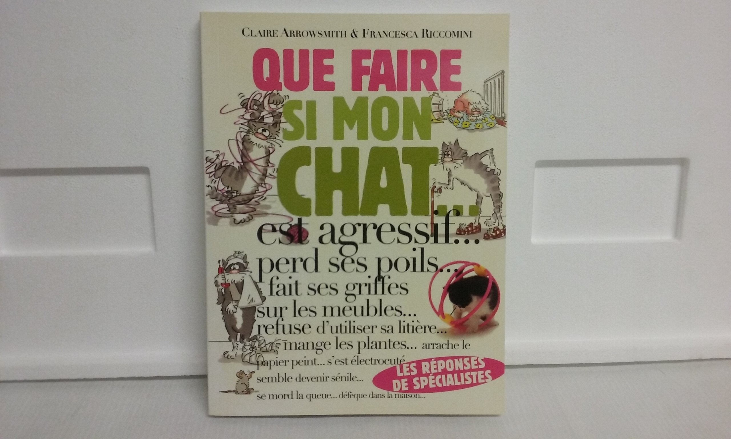 Que faire si mon chat est agressif Books