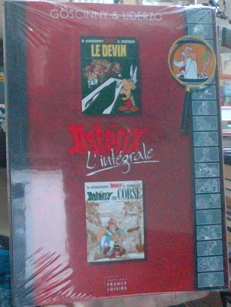 Les albums doubles de la collection asterix : le devin et asterix en corse book