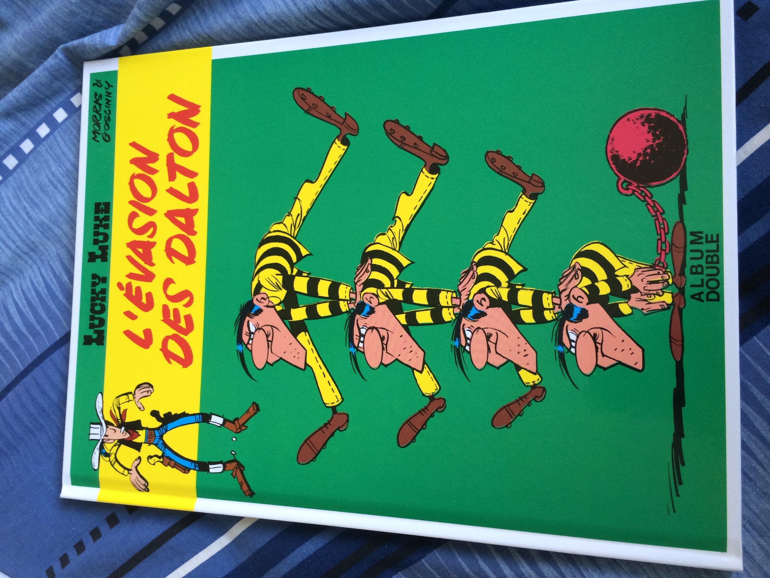 Lucky Luke album double l'évasion des daltons / en remontant le mississippi Books