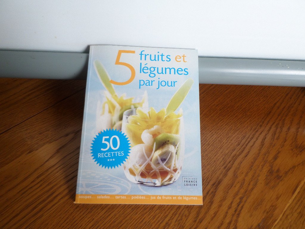 5 fruits et légumes par jour, 50 recettes Books