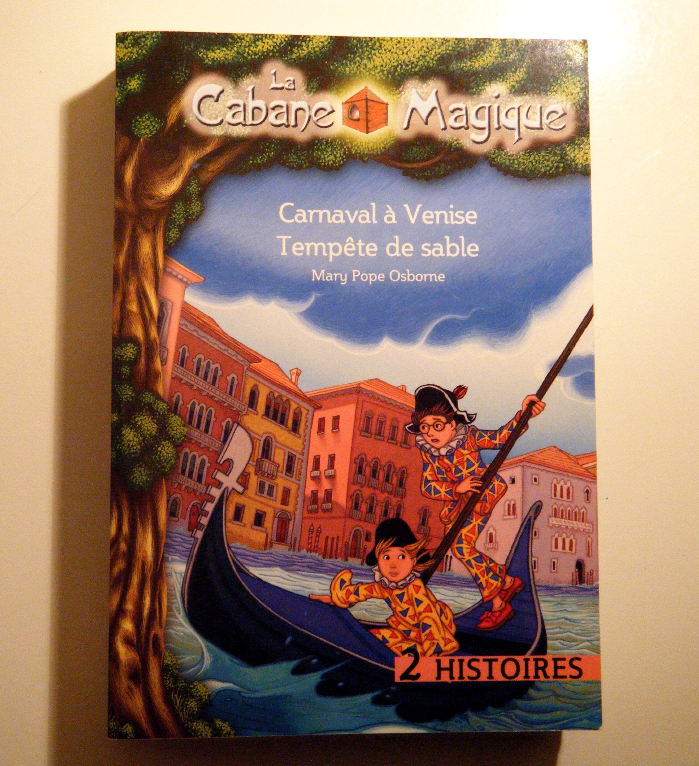 LA CABANE MAGIQUE - Carnaval à Venise (tome 28) et Têmpête de sable (tome 29) book