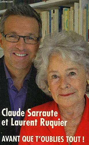 Avant que t'oublies tout ! book