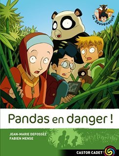 pandas en danger + menace sur les tortues (2 histoires) Books