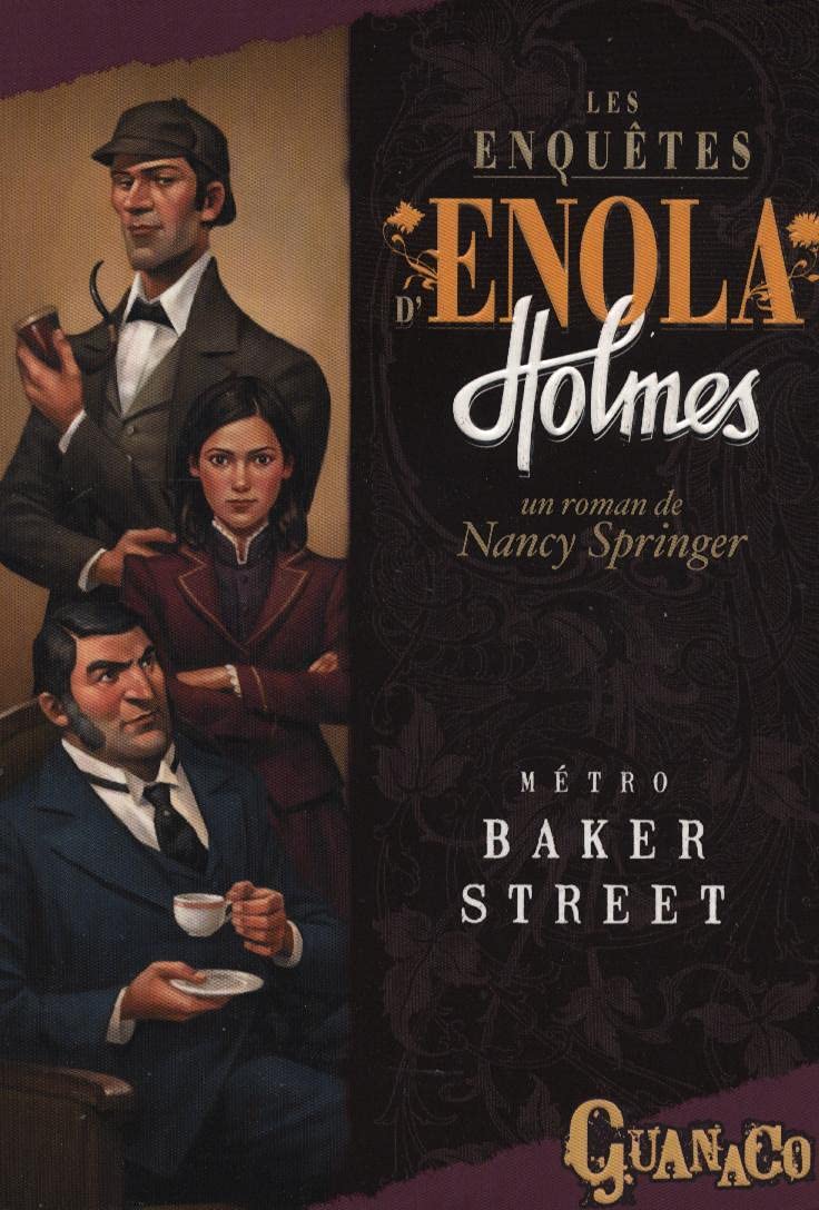 Les enquêtes d'Enola Holmes - Métro Baker Street Books