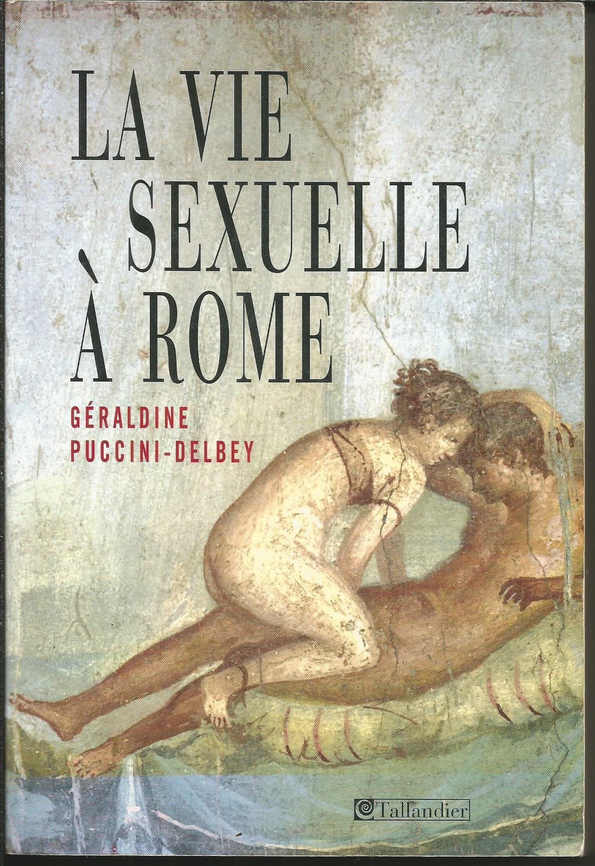 La vie sexuelle à Rome Books