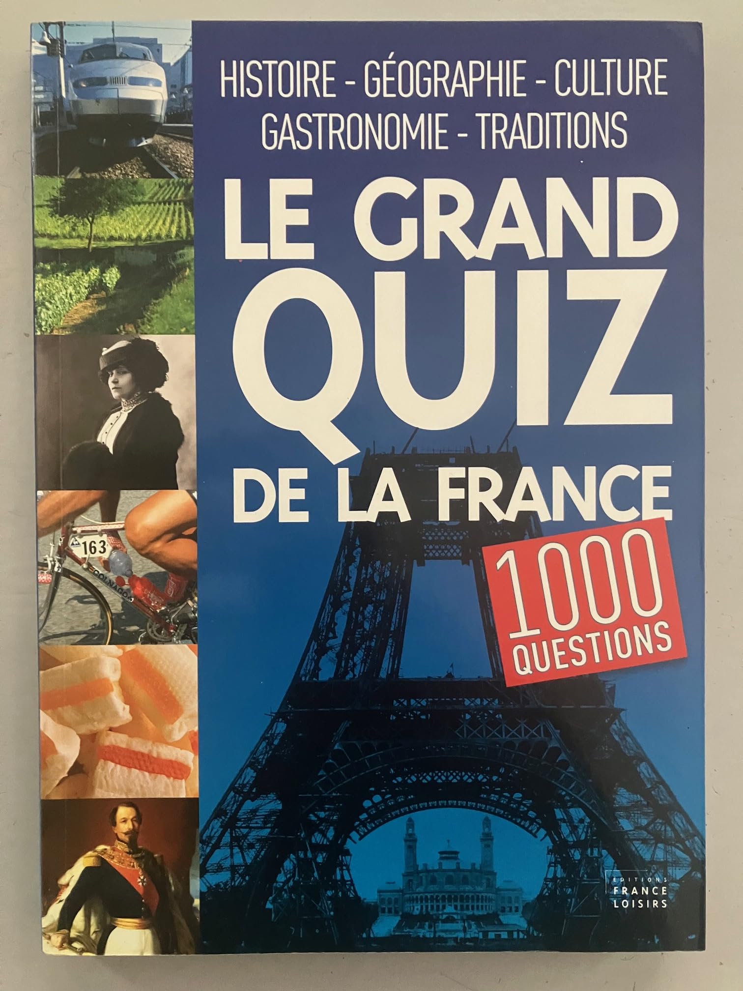 Le grand Quizz de la France en 1000 questions Books