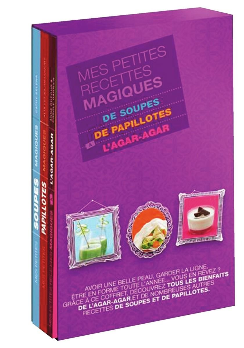 Mes Petites Recettes Magiques De Soupes / De Papillotes / À L'agar-Agar Books