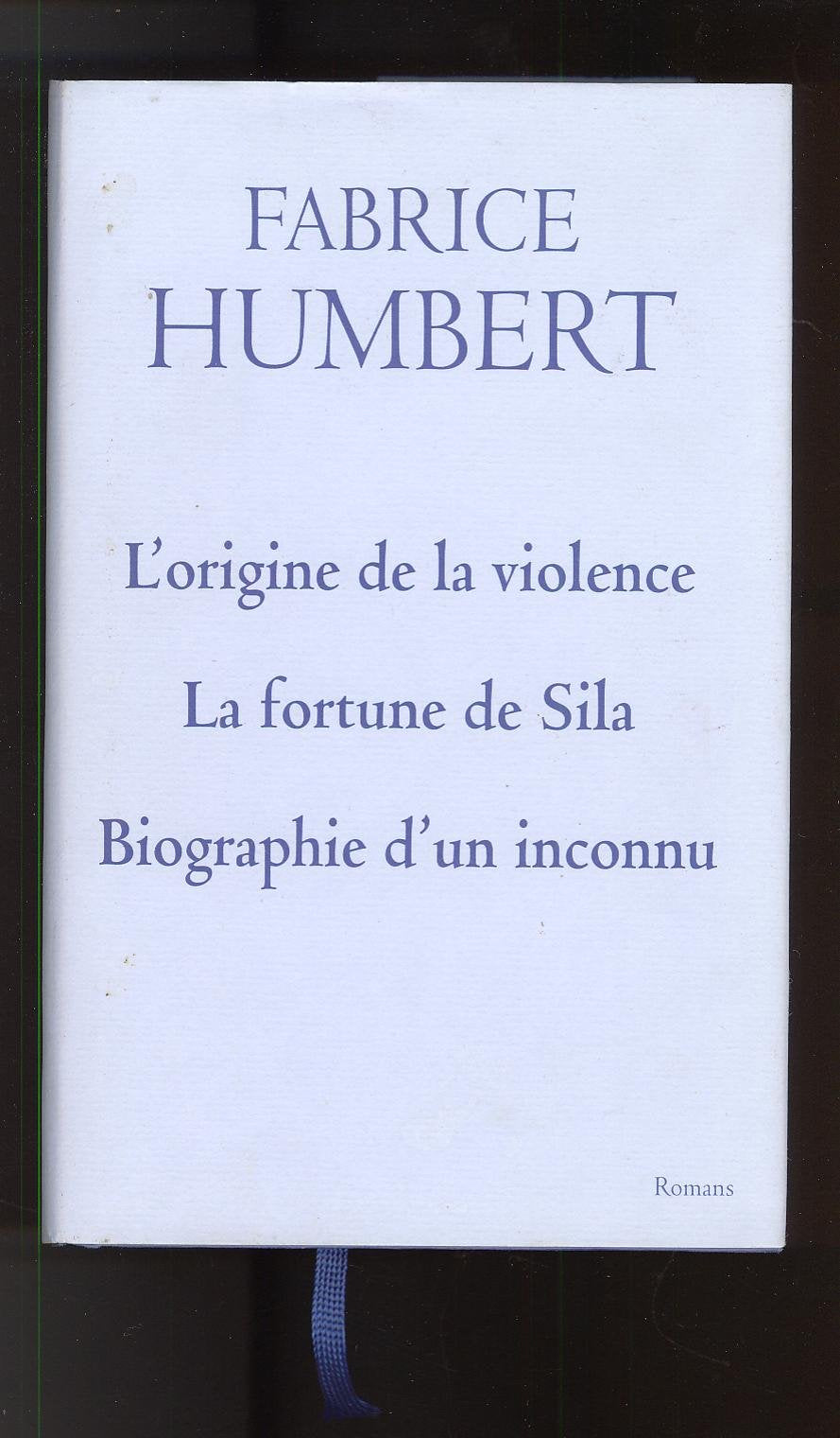 L'origine de la violence - La fortune de Sila - Biographie d book