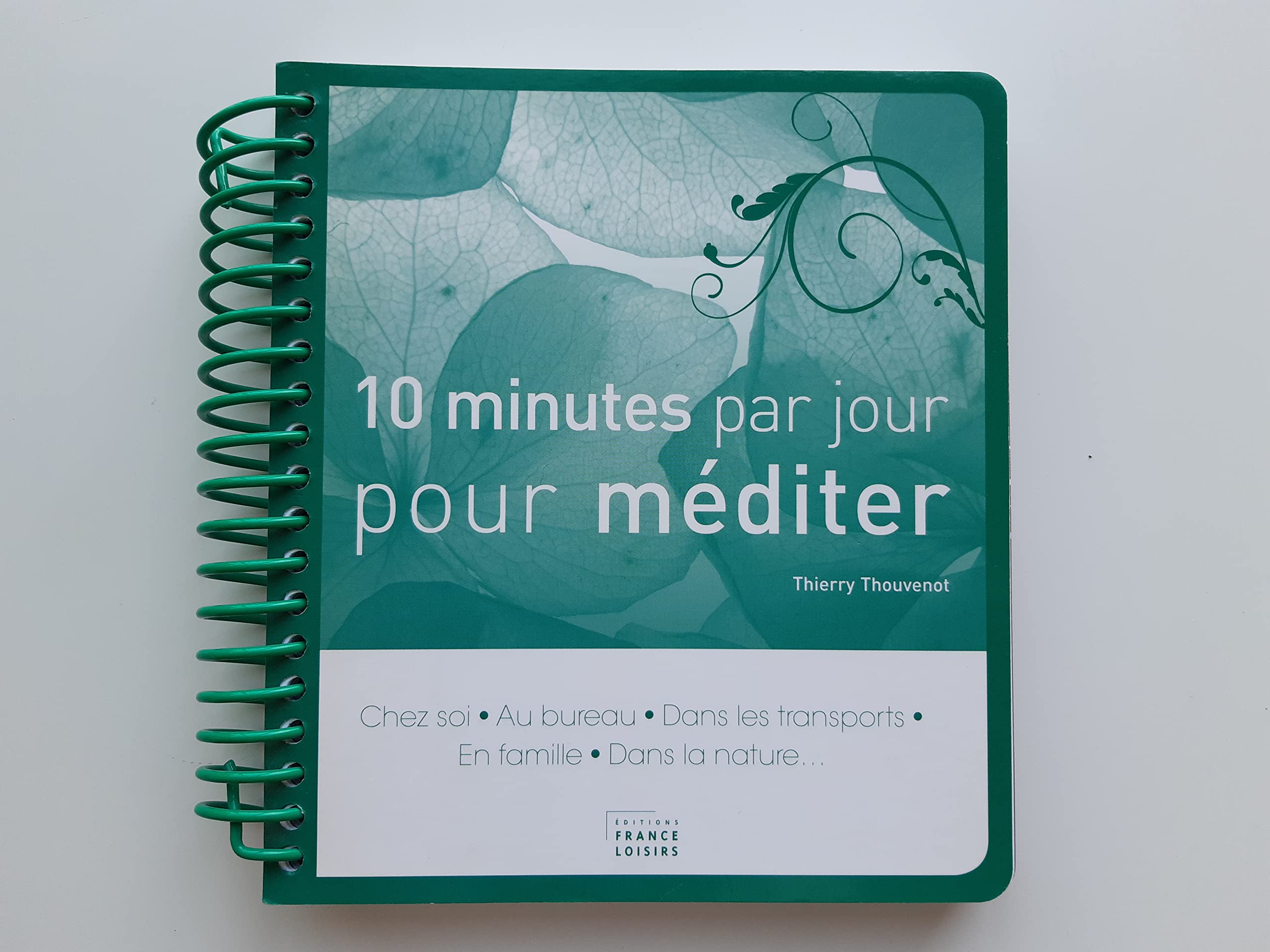 10 minutes par jour pour méditer book