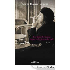 les gens heureux lisent et boivent du café book