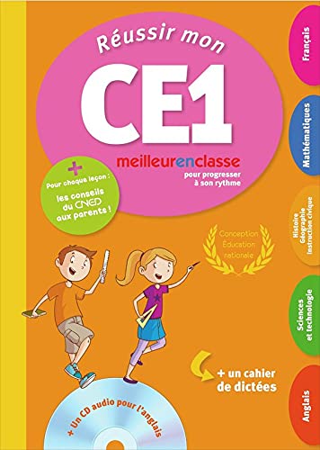 REUSSIR MON CE1 MEILLEURENCLASSE POUR PROGRESSER A SON RYTHME book