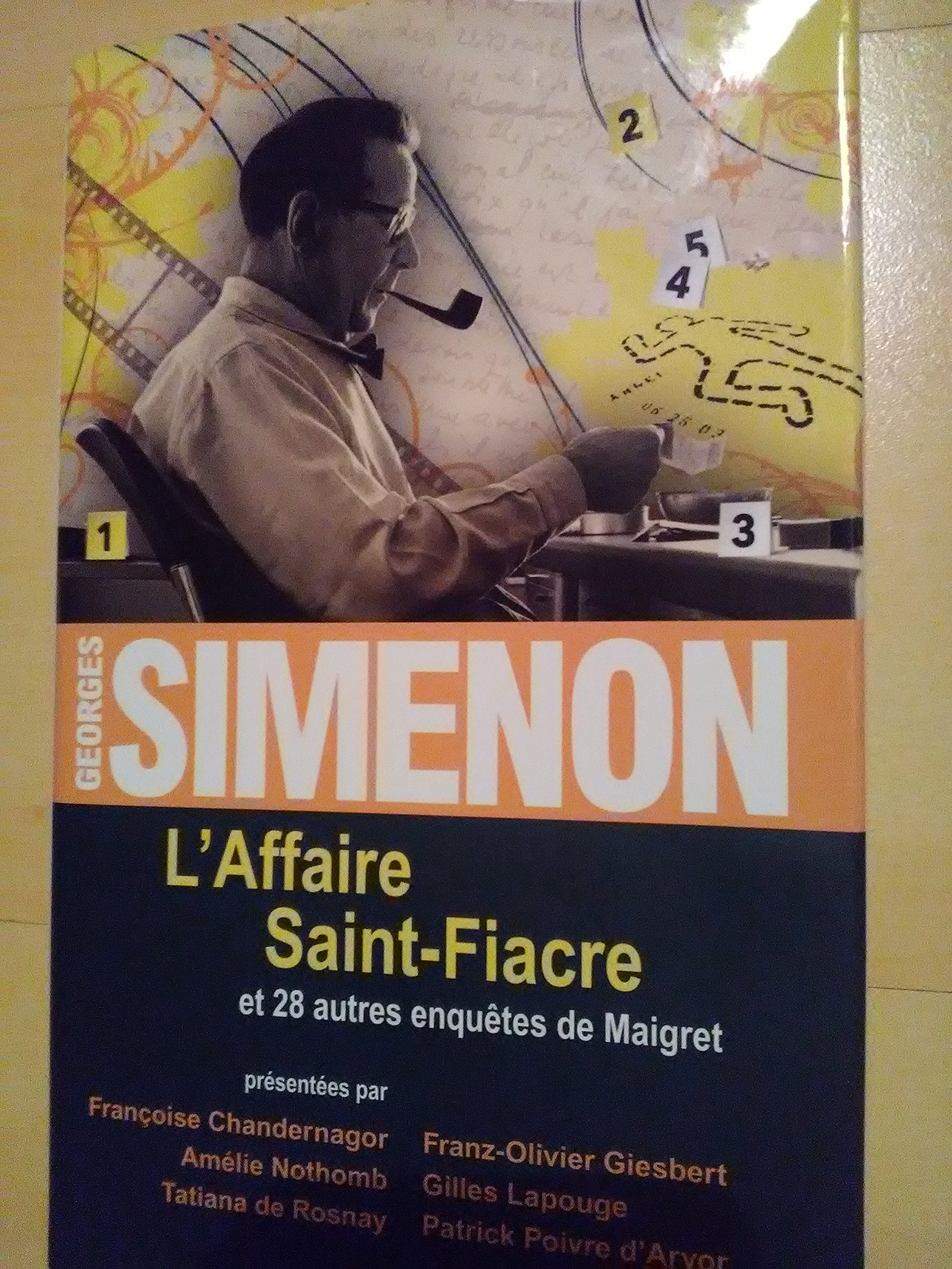l'Affaire Saint-Fiacre et 28 autres enquêtes de maigret Books