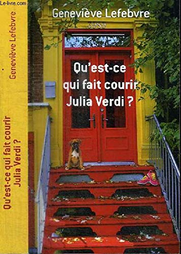 QU'EST-CE QUI FAIT COURIR JULIA VERDI? Books