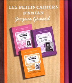 Lot des petits cahiers d'antan : Histoire de France des Gaulois (1) aux temps modernes (2) et Géographie Books