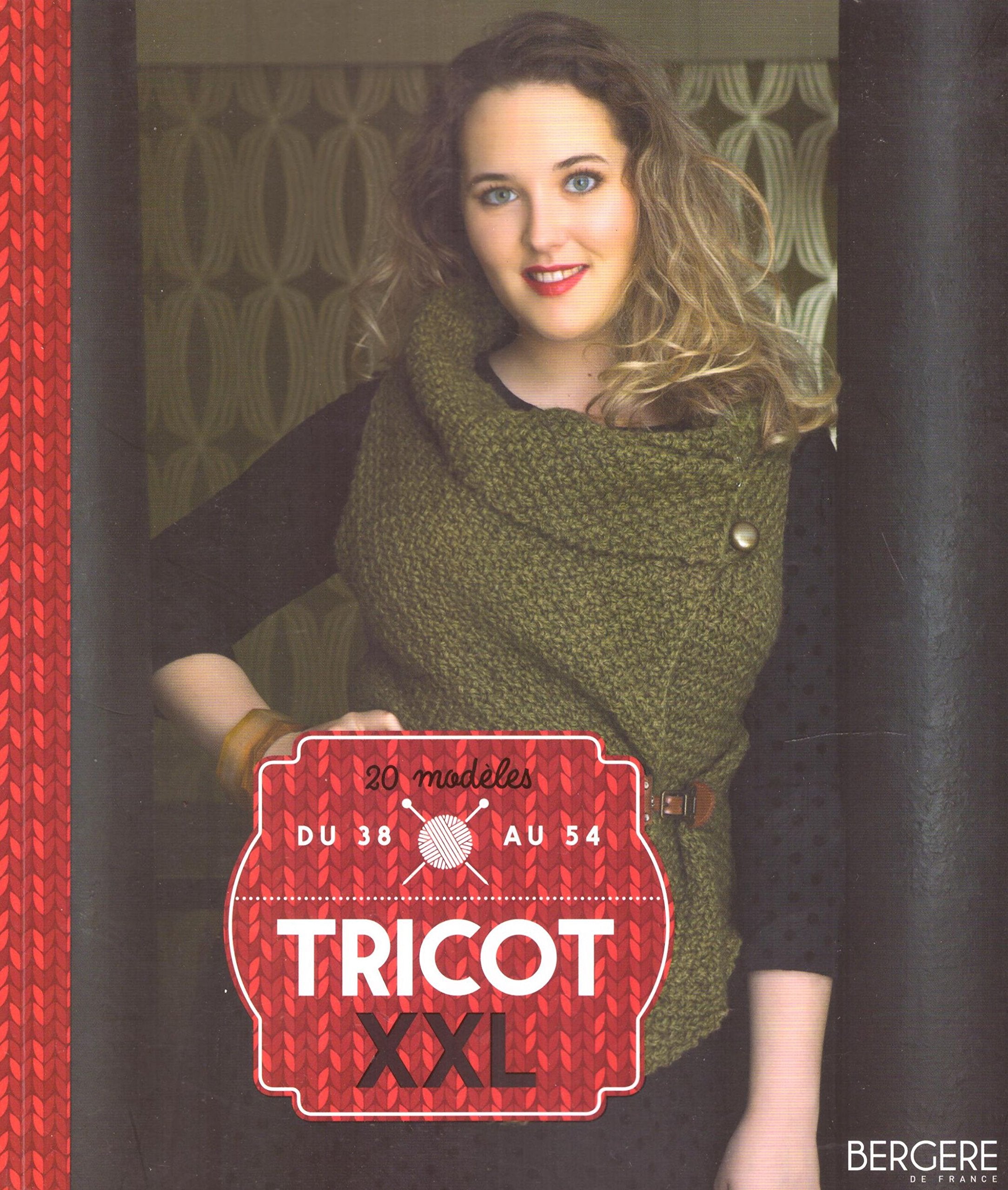 Tricot XXL 20 modèles du 38 au 54 : Bergères de France book