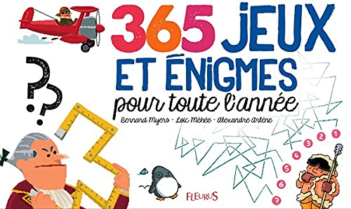 365 jeux et énigmes pour toute l'année Books