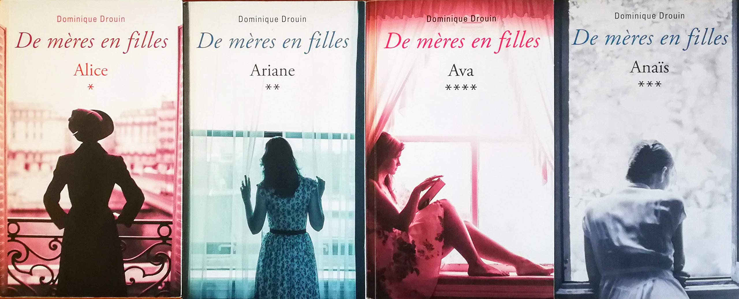 De mères en filles - tomes 1 à 4. (4 Livres): Alice / Ariane / Ava / Anaïs. book