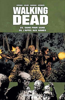 Walking Dead intégrale des tomes 21 à 26, en 3 doubles albums book