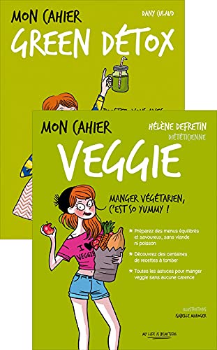 Lot - Green detox et Veggie book