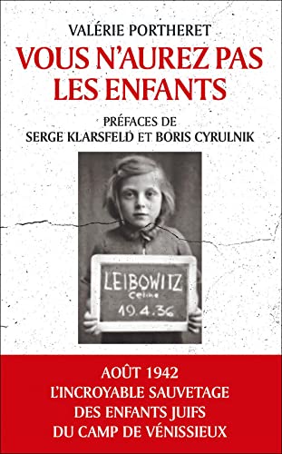 Vous n'aurez pas les enfants Books