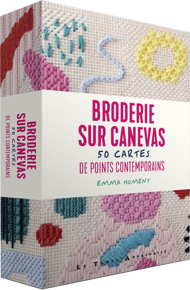 Broderie sur canevas - 50 cartes de points contemporains Film, Art & Culture