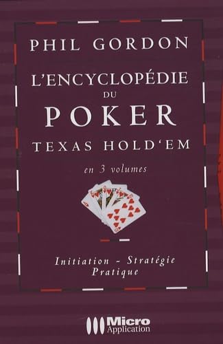 L'encyclopédie du Poker Texas Hold'em en 3 volumes: Initiation, stratégie, pratique Books