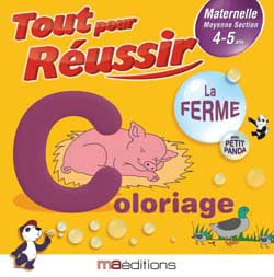La ferme avec petit panda, maternelle moyenne section, 4-5 ans book
