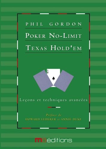 Poker No-Limit Texas Hold'en: Tome 1, Leçons et techniques avancées Books