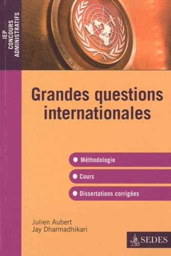 Grandes questions internationales book