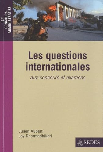 Les questions internationales: aux concours et examens book