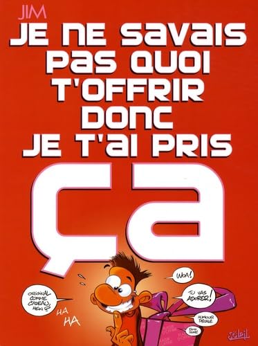 Je ne savais pas quoi t'offrir donc je t'ai pris ça book