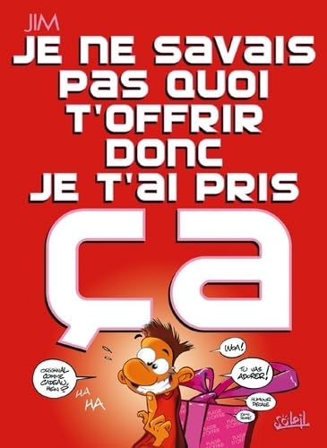 Je ne savais pas quoi t'offrir donc je t'ai pris ça book