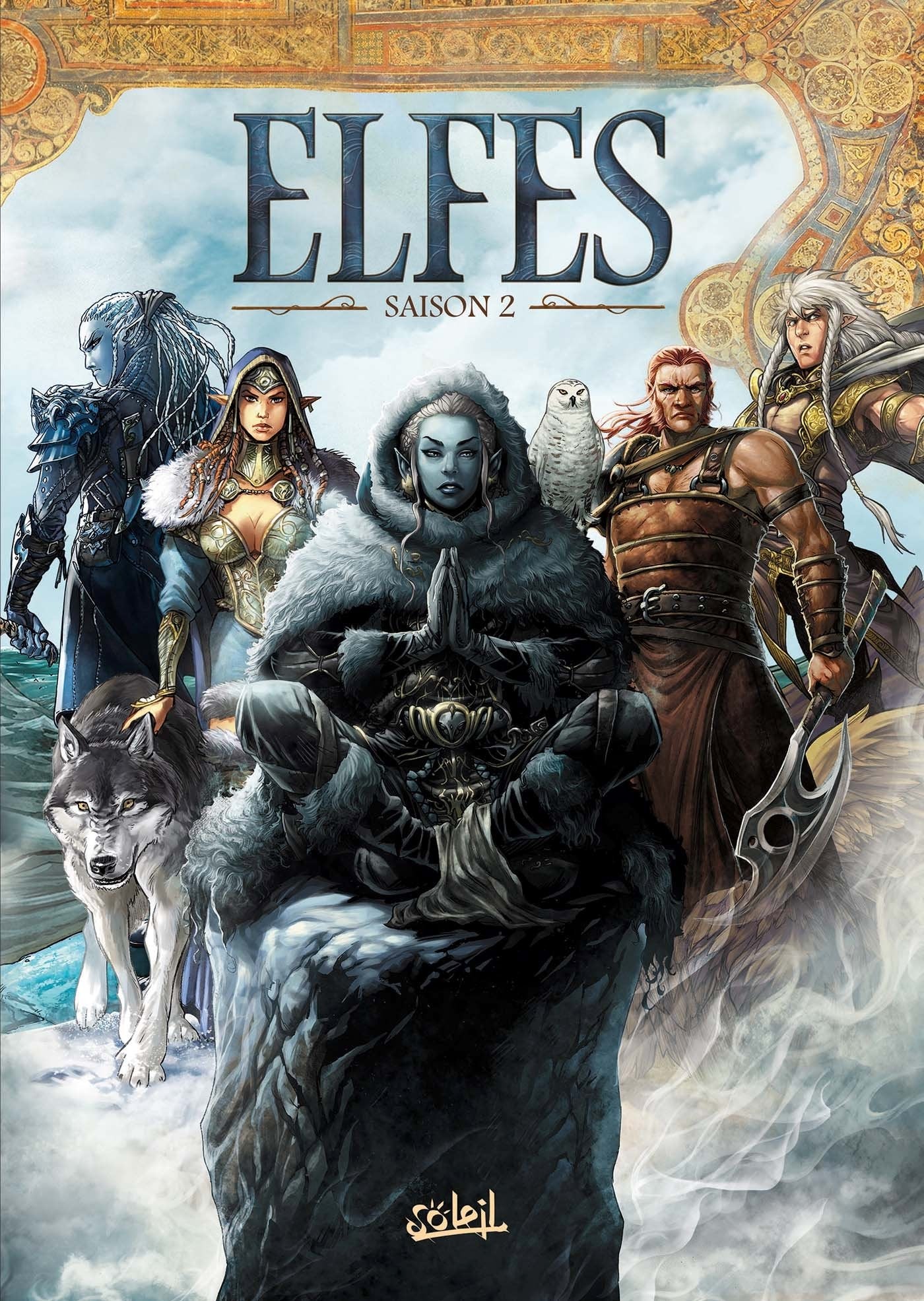 Elfes - Coffret T06 à T10: Coffre 5 volumes : Tome 6, La mission des Elfes bleus ; Tome 7, Le Crystal des Elfes sylvains ; Tome 8, La dernière ombre ; ... de Cadanla ; Tome 10, Elfe noir, coeur sombre Contemporary literature Books