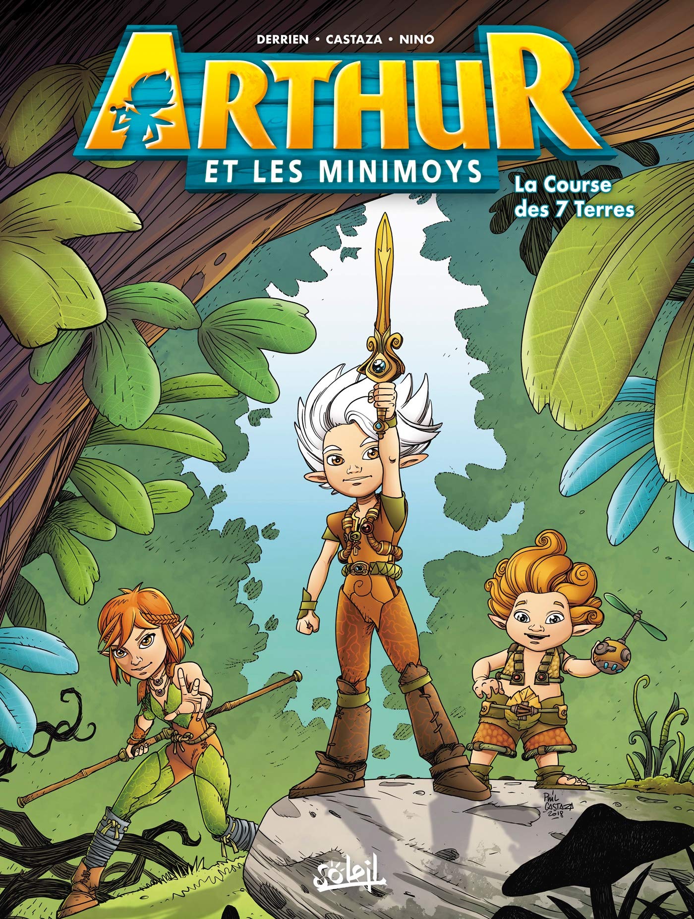 Arthur et les minimoys T01: La Course des 7 Terres Manga