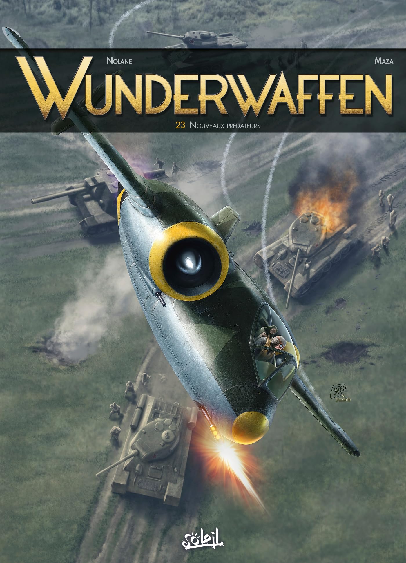 Wunderwaffen T23: Nouveaux prédateurs Manga