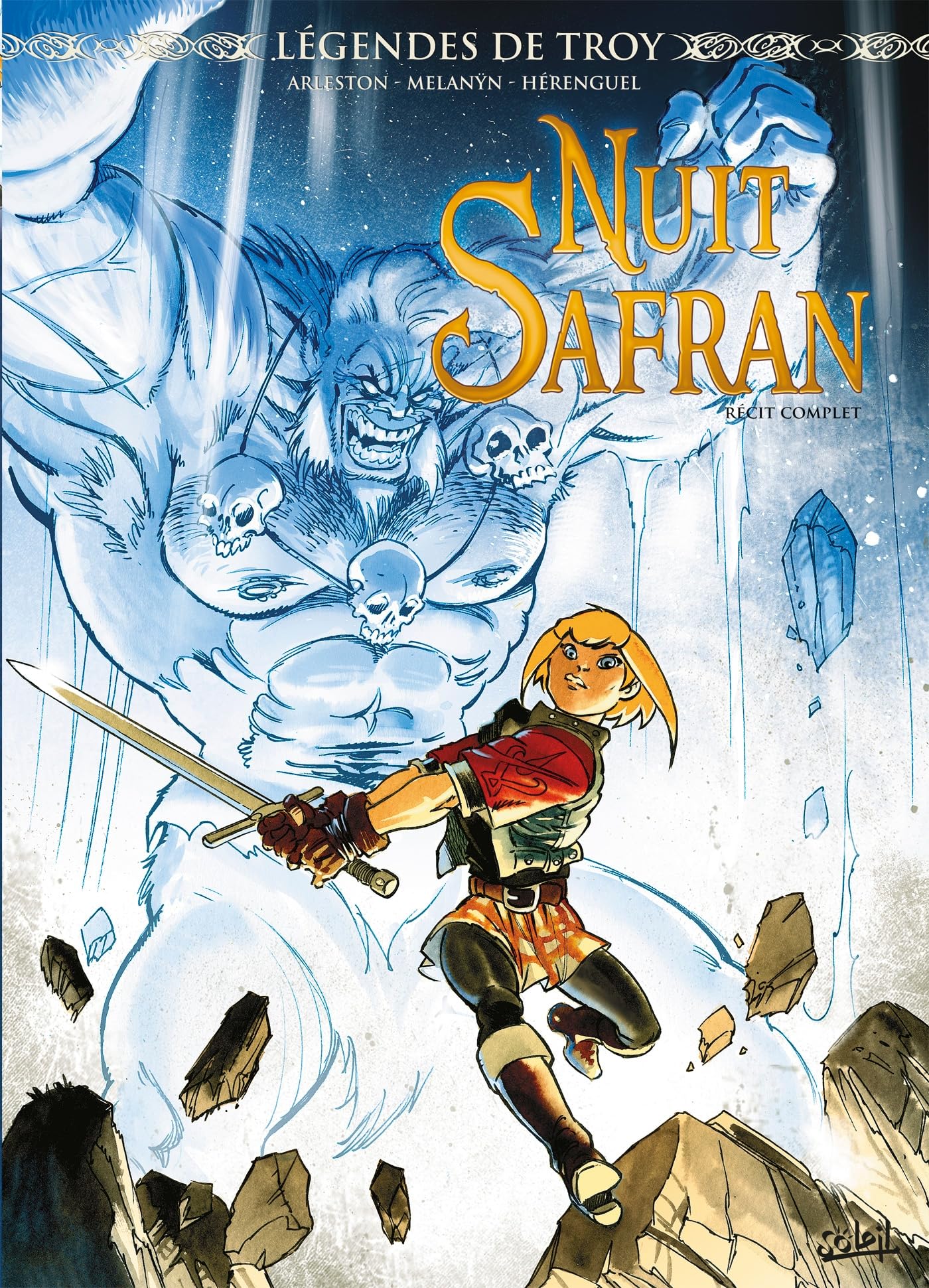 Légendes de Troy - Nuit Safran - Intégrale T01 à T02 Manga