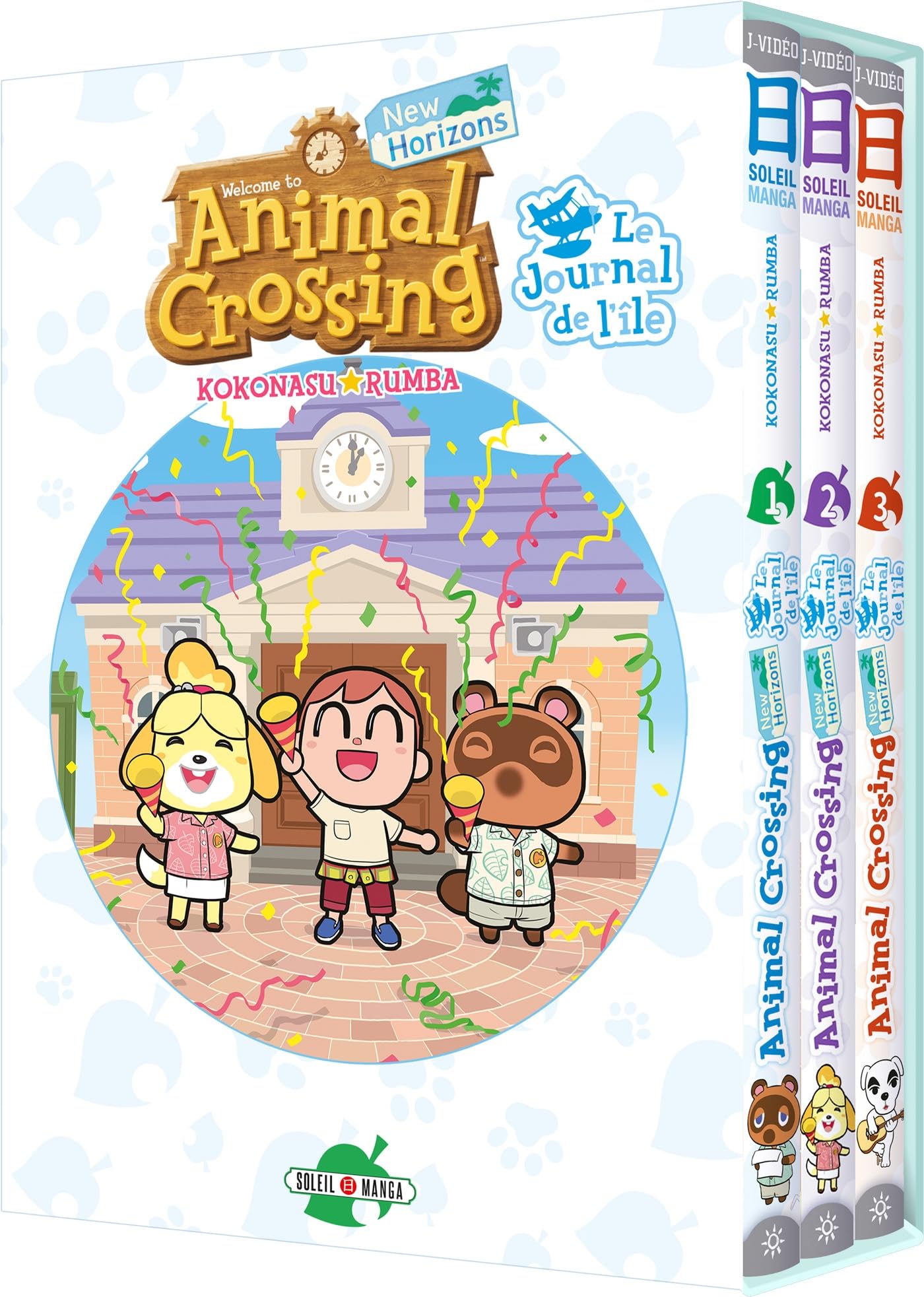 Animal Crossing - Le Journal de l'île - Coffret T01 à T03 NED Manga