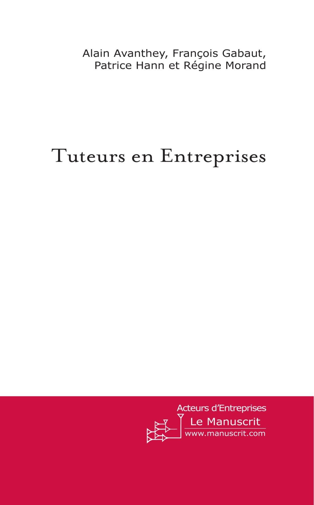 Tuteurs en entreprises book