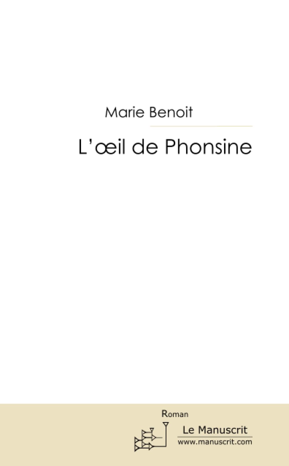 L'OEIL DE PHONSINE book