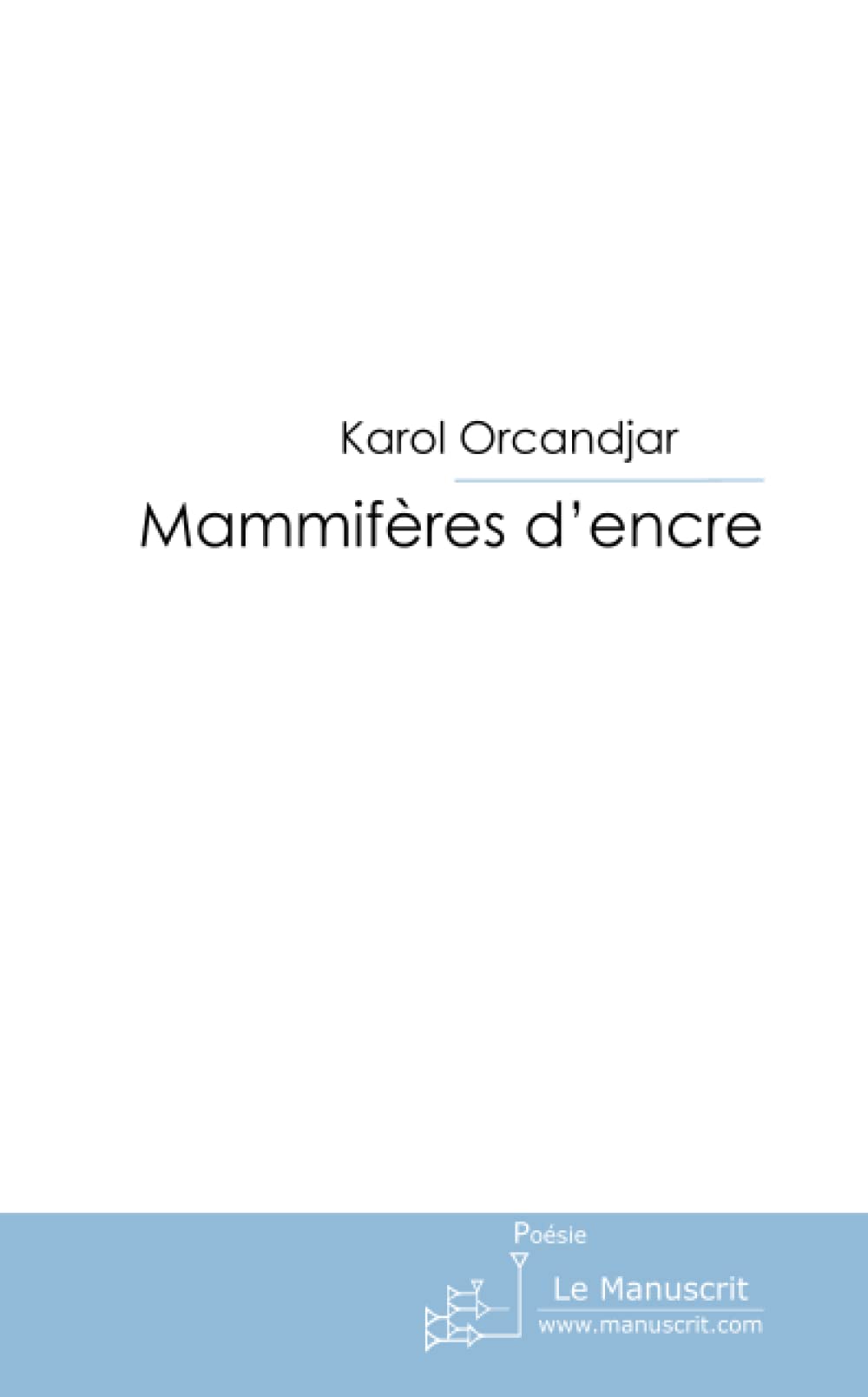 Mammifères d'encre book