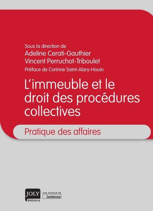 L IMMEUBLE ET LE DROIT DES PROCEDURES COLLECTIVES book