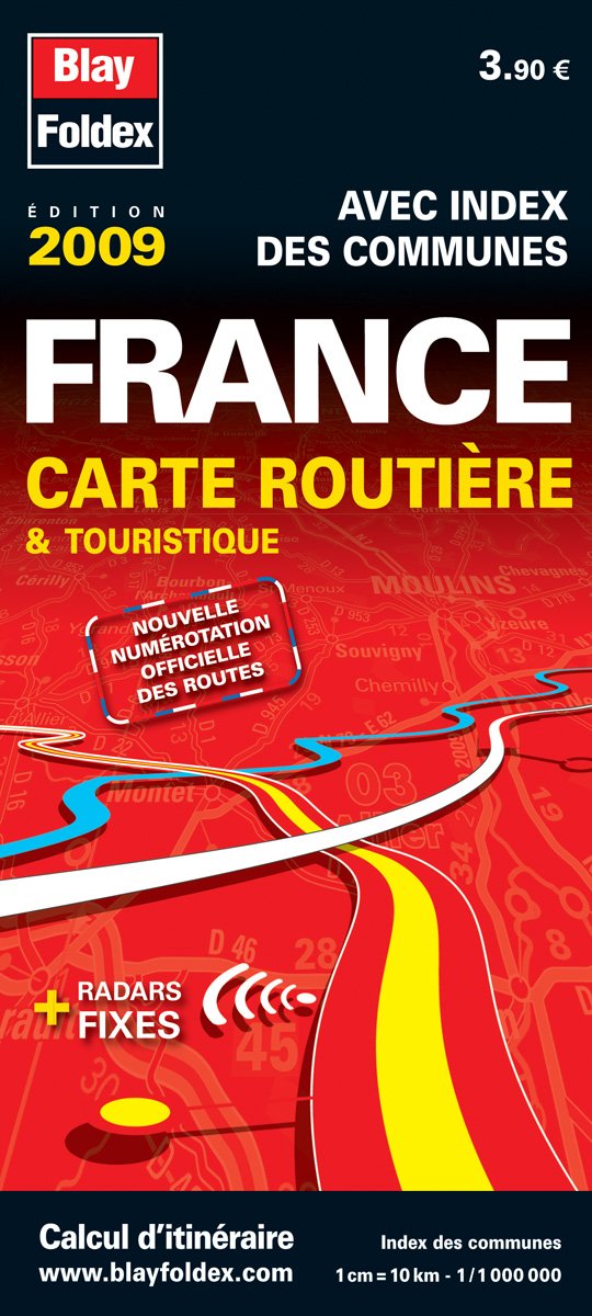 France carte routière & touristique: 1/1 000 000 book