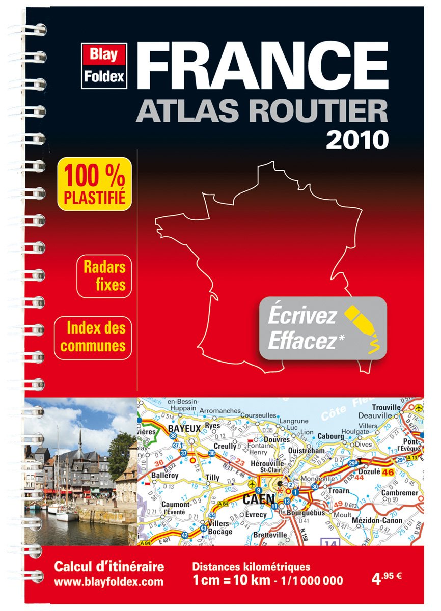 2010 mini atlas routier plastifi France Books