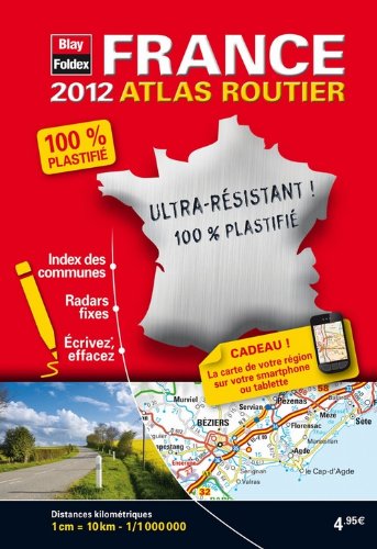 France, Mini Atlas Routier Plastifié - Edition 2012 - Echelle : 1/1 000 000 book