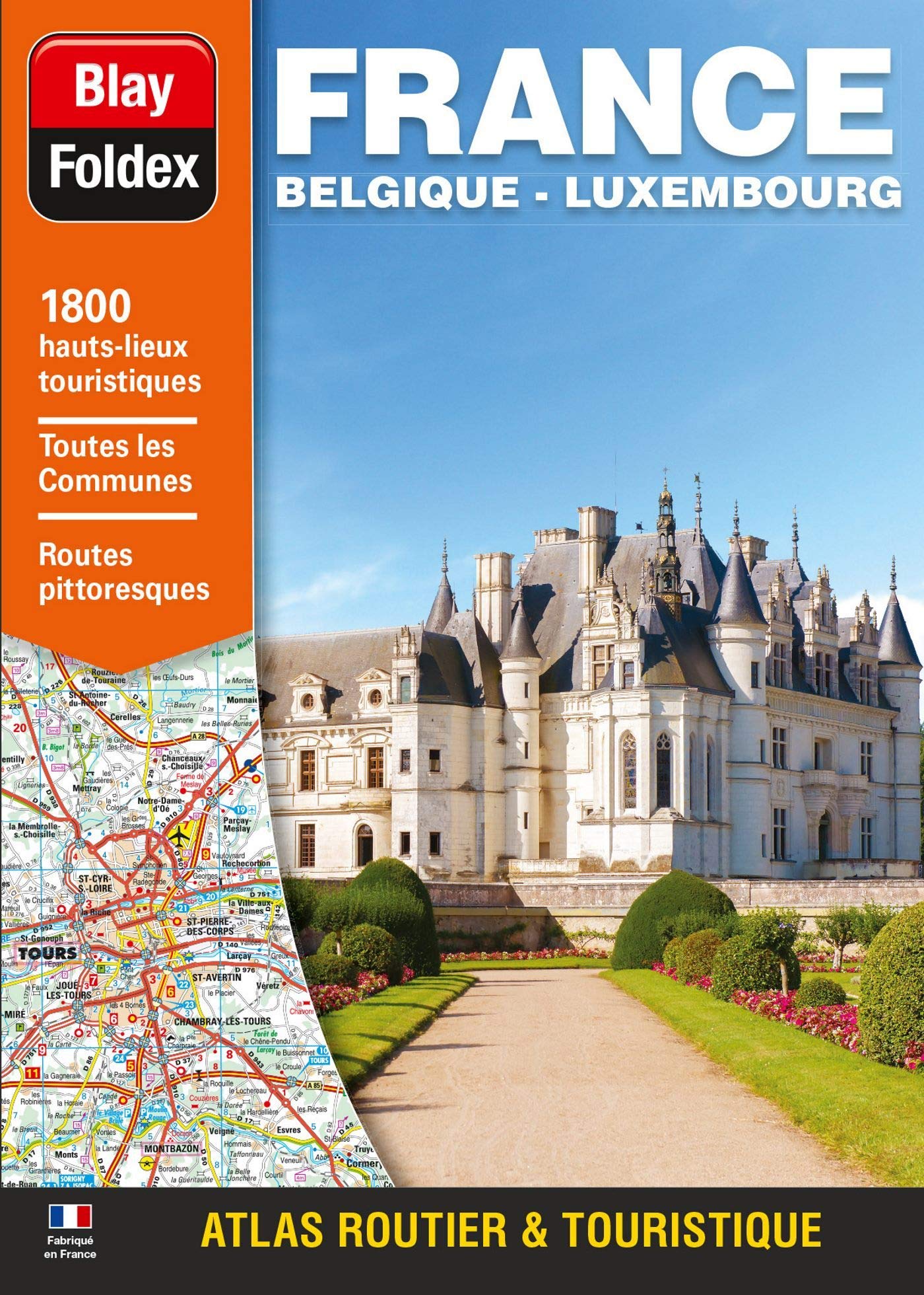 ATLAS ROUTIER FRANCE BELGIQUE LUXEMBOURG - LUXE Leisure, Home & Garden