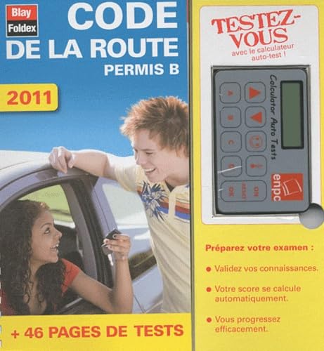 Product Image: Code de la route Permis B: Avec un calculateur Auto Tests