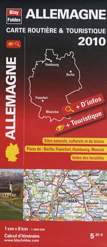 Allemagne, carte routière & touristique - 2010 Maps & Plans