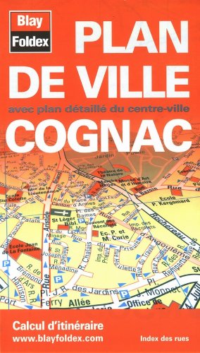 Cognac - Plan de ville avec détail du centre-ville book
